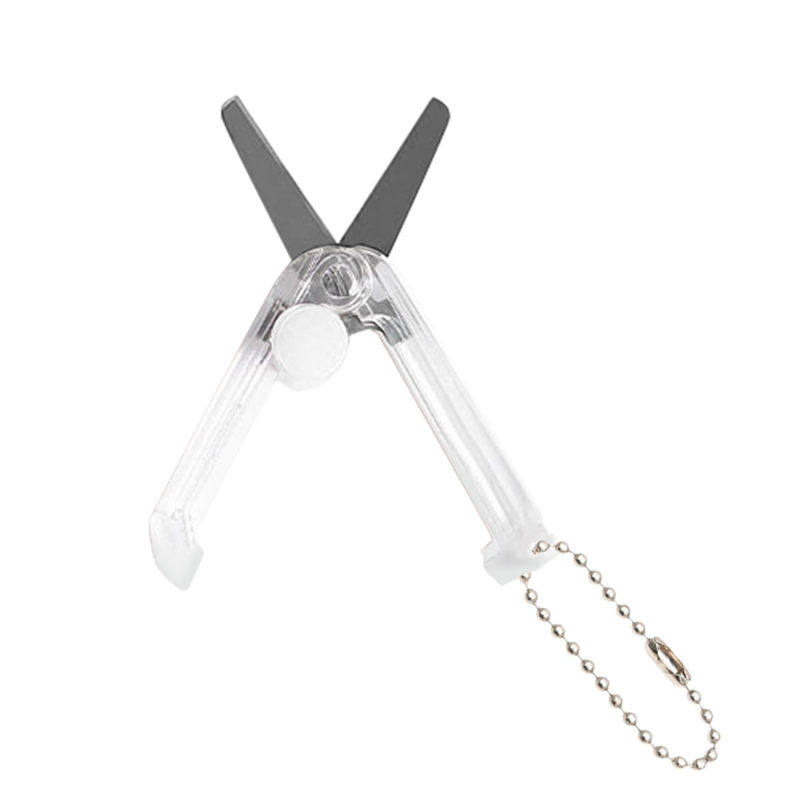 Hot Deal!! 1 Pack Mini Folding Scissors With Key Chain Mini Telescopic ...