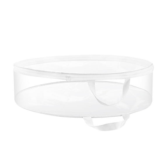 Hot Deal Christmas Wreath Storage Bags Holiday Garland Storage Containers Waterproof Storage Bags Zippered Bags With Reinforced Handles For Christmas Artificial Wreath Supplies