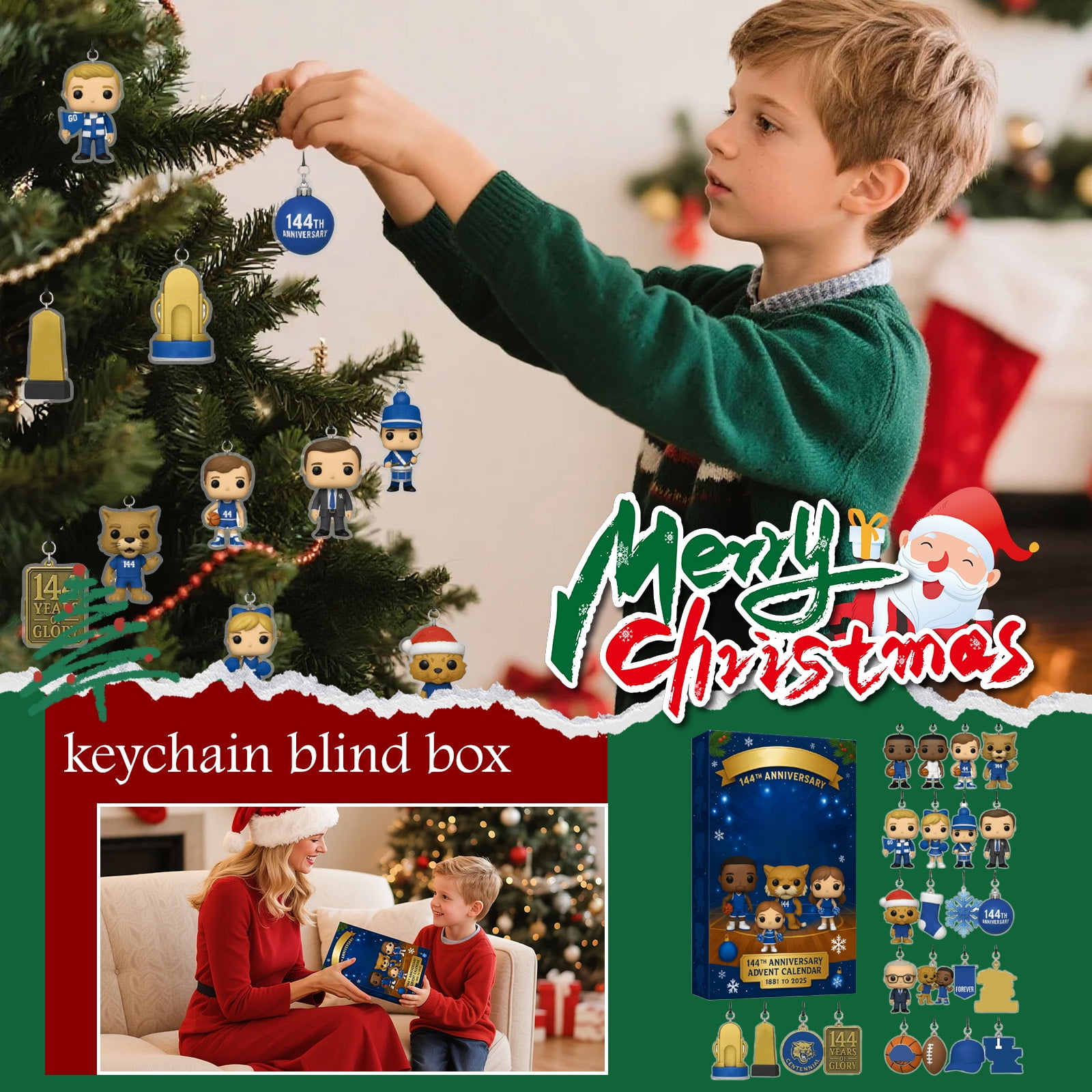 Hot Deal Football 144th Anniversary Advent Calendar 2025 Football