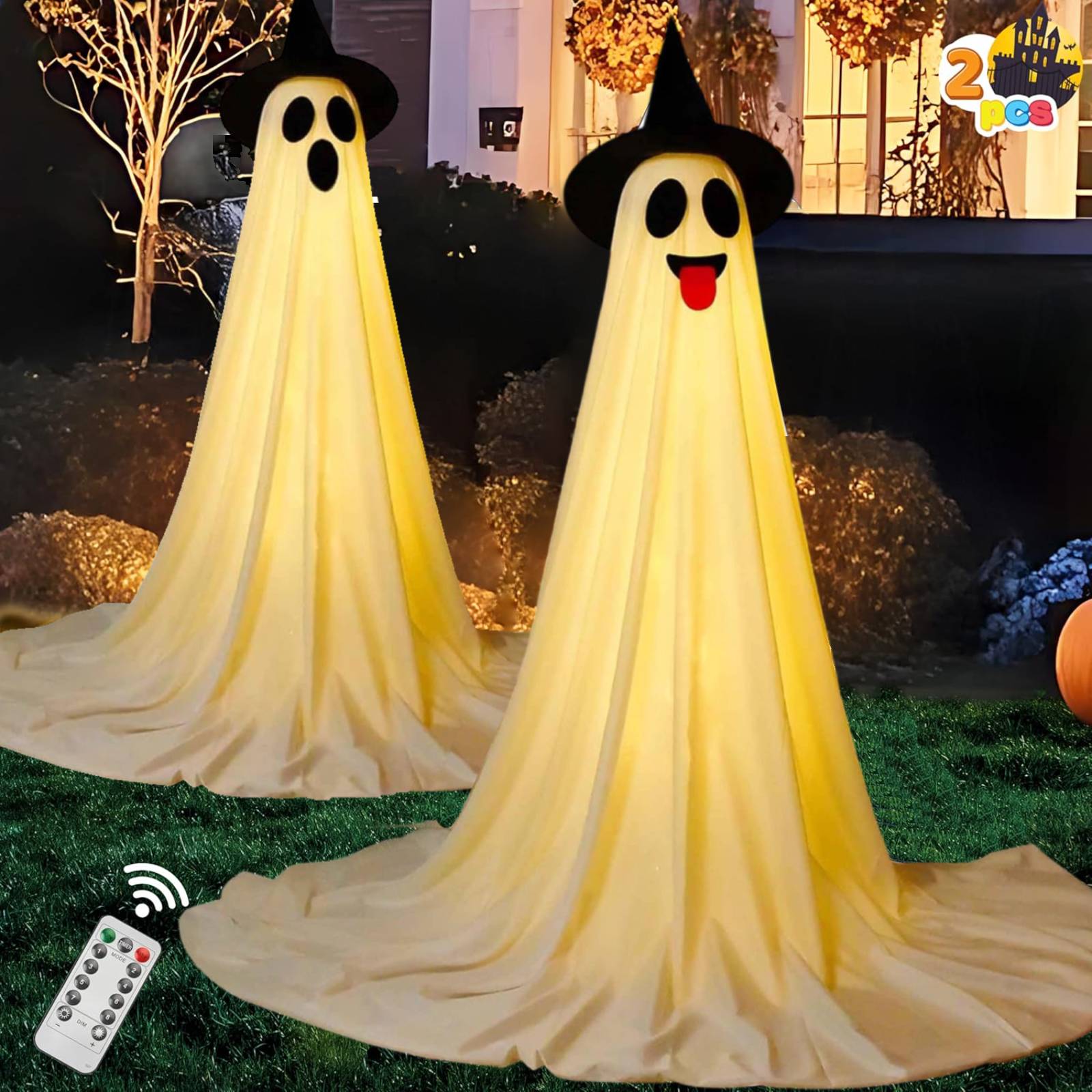 Hot Deal! Halloween Decorations Indoor Diy Ghost Kit Decor with