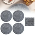 thumbnail image 1 of Hot Deal! Place Mat Clearance, Miyuadkai Round Placemats Set of 4 Round Table Placemats Braided Cotton Place Mats 15 Inch for Kitchen Dining Table Holiday Party Table Mats Place Mats for Dining Tables, 1 of 9