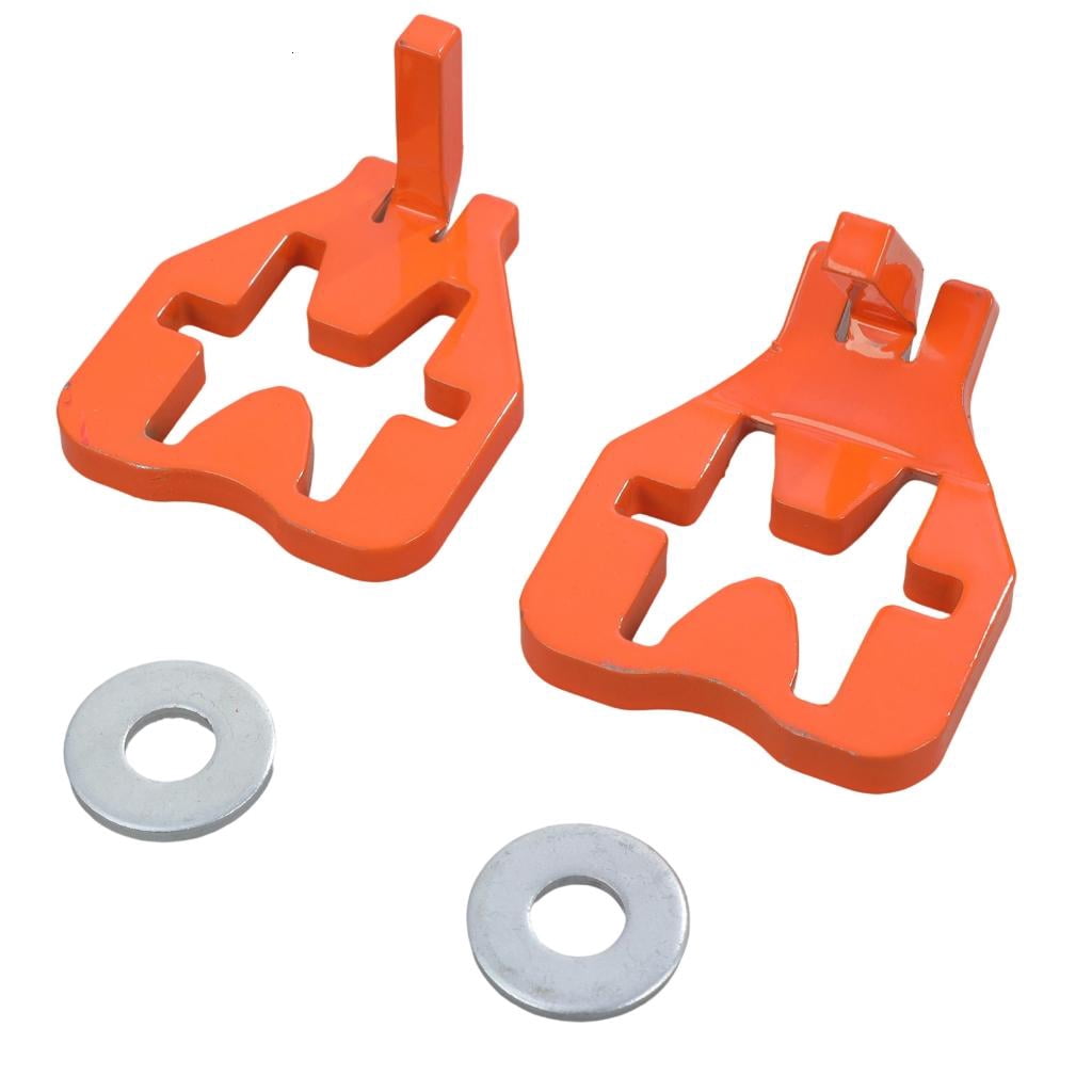 Farm Gate Hinges Pin Set of 2 Hot Dip Alloy Steel T Post Mounting Hardware for Garden Fence and Chain Link Gate