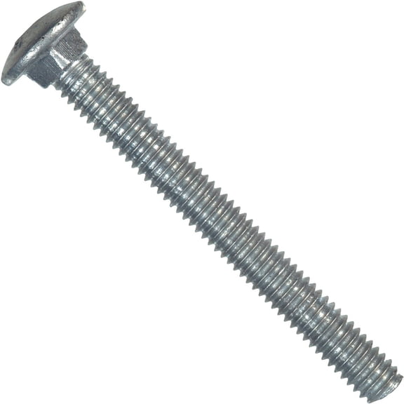 Hillman Hot Dipped Galvanized Carriage Bolt Construction & DIY Use, Standard Hardware Spec