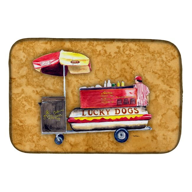 Hot Dog Dish Drying Mat