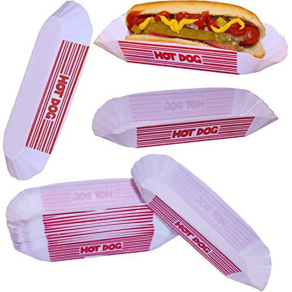 Hot Dog Dish Set, Plastic Hot Dog Dishes, Hot Dog Trays, Hot Dog