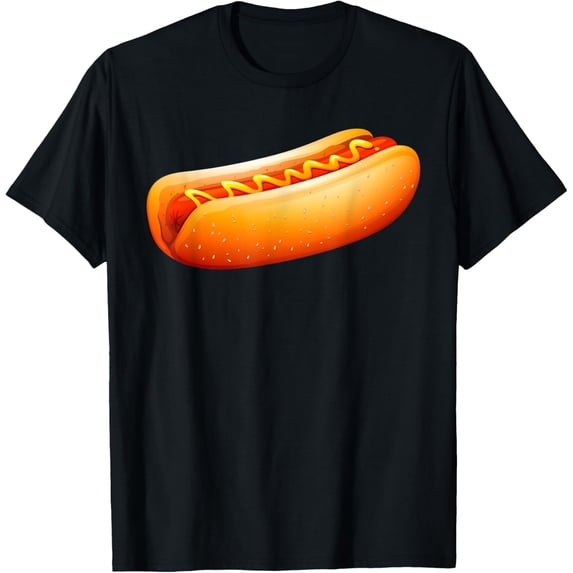 Hot Dog Funny Group Matching Halloween Costume Tee Fast Food T-Shirt