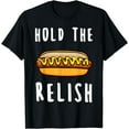 thumbnail image 1 of Hot Dog Hotdogs Wiener Frankfurter Frank Weenie Sausage Bun T-Shirt, 1 of 4