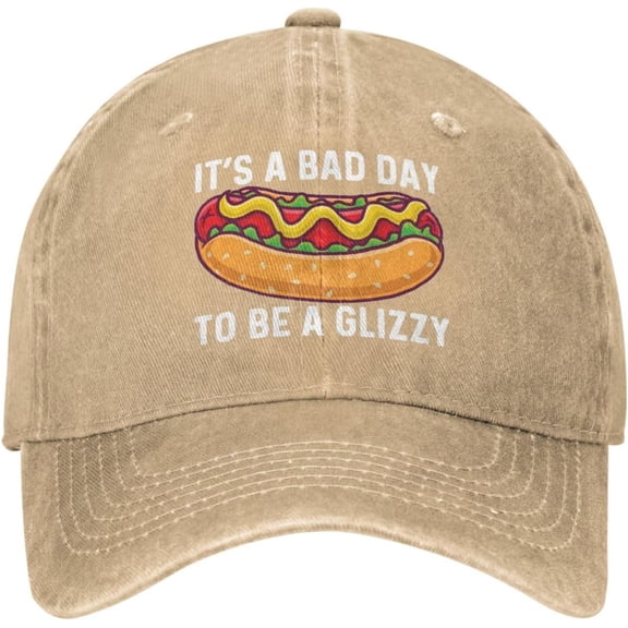Hot Dog Itu2019s A Bad Day to Be A Glizzy Cap Men Dad Hat Cute Hat