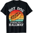 thumbnail image 1 of Hot Dog Looking For A Hallway T-Shirt, 1 of 4