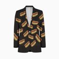 thumbnail image 1 of Hot Dog Men's Suit Blazer Casual Party Wear Slim Fit Suit Jacket Fashionable Luxury British Style Men Suit Coat, 1 of 5