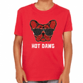 thumbnail image 1 of Hot Dog Shirt - Red Dog Shirts for Boys - Dog Gifts for Boys - Kids Dog Lover Shirts, 1 of 5