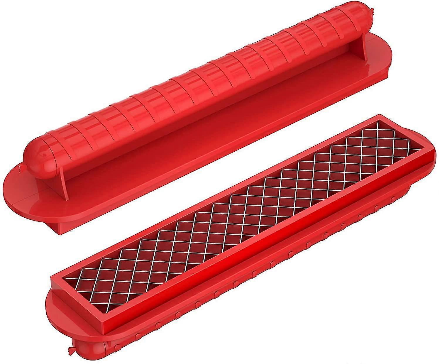 SLOTDOG - Hot Dog Slicing Tool - Stainless Steel Cutter Blades For