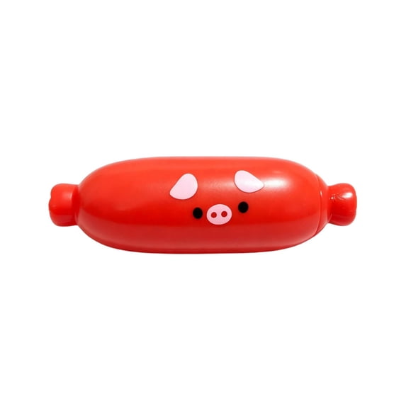 Hot Dog Squishy Squeeze Toy Stress Relief Slow Rising Fidget Ball for Kids Adults Teens Anxiety Relief Classroom Travel Goodie Bag Filler Stocking Stuffer