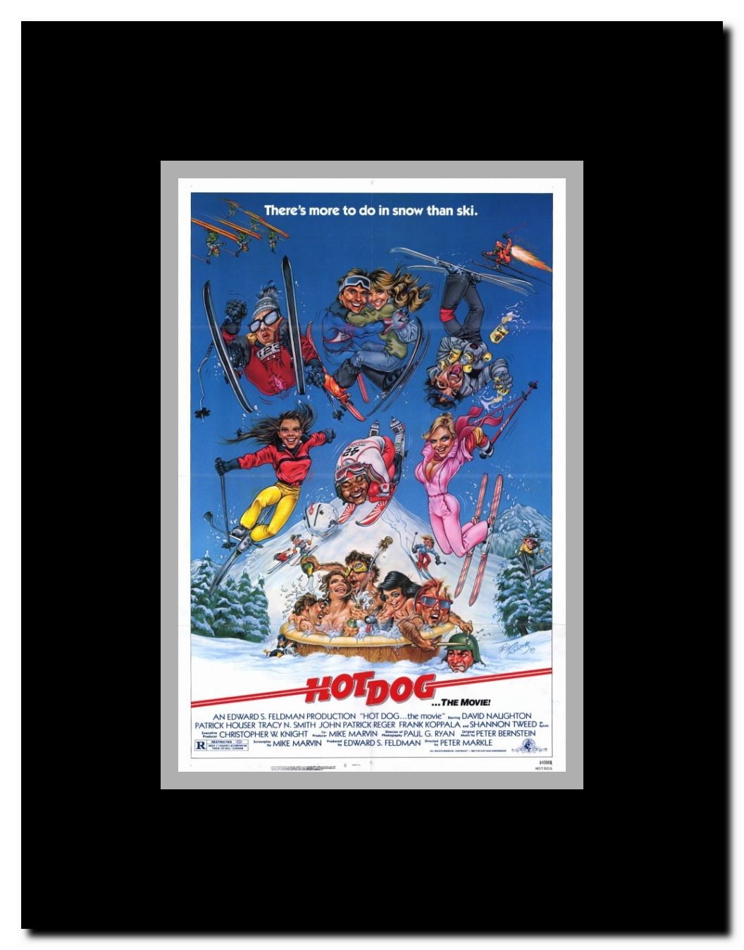 Hot Dog . . . The Movie! Framed Movie Poster
