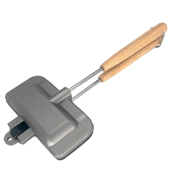 Hot-Dog Toaster Double Sided Frying Pan Nonstick Sandwich Maker Grill-Pan Breakfast Toast-Panini-Waffle Cookware