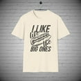 thumbnail image 1 of Hot Dog t-Shirt, Funny Hotdog tee, I Like the Big Ones tee, 1 of 1