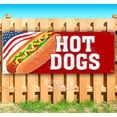 thumbnail image 1 of Hot Dogs 13 oz Vinyl Banner With Metal Grommets, 1 of 4