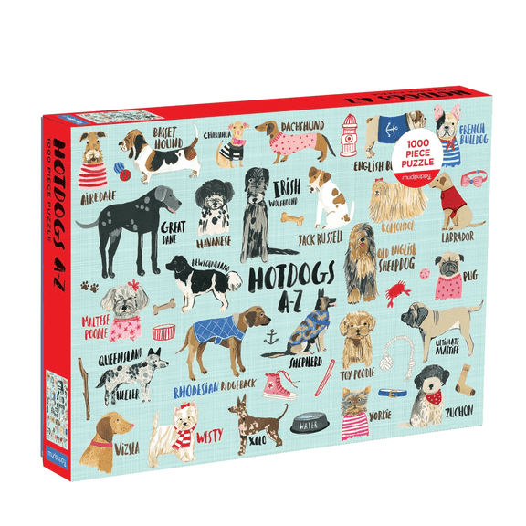 Hot Dogs A-Z 1000 Piece Puzzle (Other)