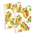 thumbnail image 1 of Hot Dogs Dragons Ring Binder Notebook Journey Note Diary College Ruled Spiral Notebook Study Loose Leaf Paper A5 60 Pages, 1 of 8