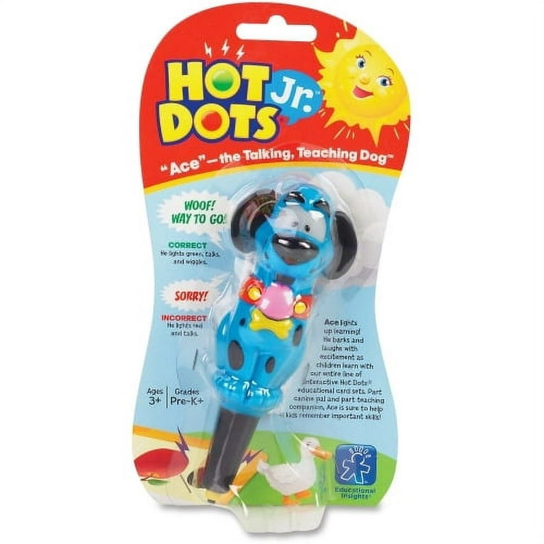 Hot Dots Hot Dots Jr. Ace Electronic Pen Theme/Subject: Animal, Learning -  Skill Learning: Magic, Speaking, Light, Vocabulary - 3 Year & Up