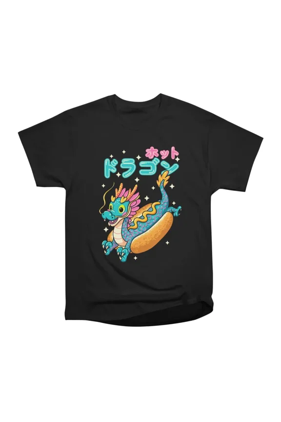 Hot Dragon T-Shirt Tee Gift For Him Merch For Her Apparel For Friend