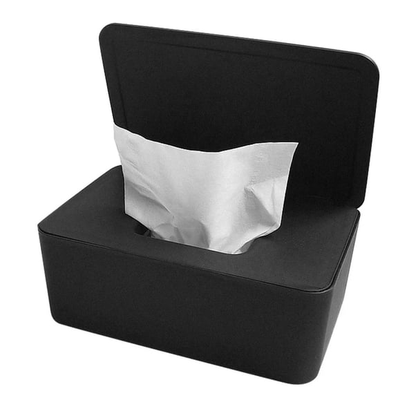 Hot Dustproof Wet Tissue Box With Lid Wet Tissue Storage Holder Dispenser For Home Car Office Paper Tissue Organizer