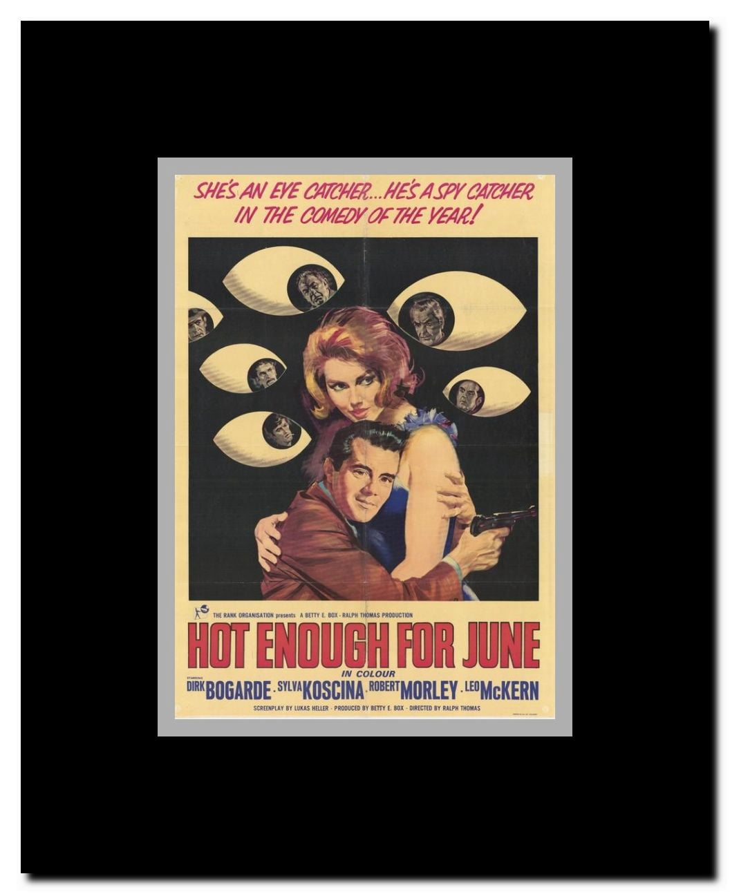 Hot Enough for June Framed Movie Poster