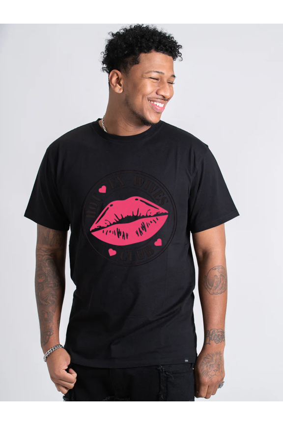 Hot Ex Wives Club Funny Retro Divorce Party Humor Quote Graphic Unisex T-Shirt, for men & women, up to size 5XL