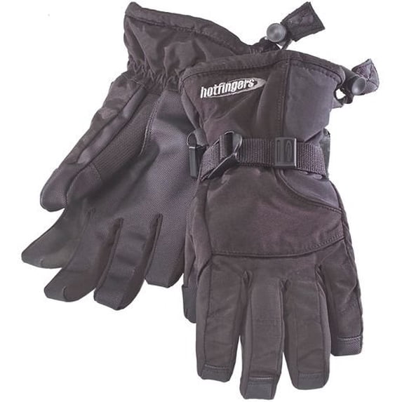 Hot Fingers Youth Rip-N-Go Glove (Black,Small)