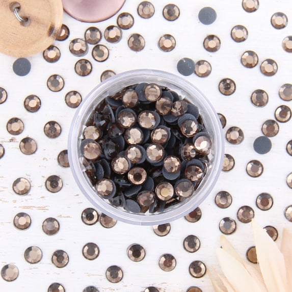 Hot Fix Rhinestones by Threadart SS20 (5mm) - Jet - 2 Gross (288 stones ...