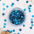 thumbnail image 1 of Hot Fix Rhinestuds 6mm Blue Zircon - 28SS - 1 gross Package - 144 Rhinestuds - Also Called Hot Fix Metallic Rhinestones, 1 of 6