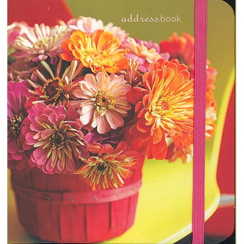 Hot Flower Pocket Address Book (Paper Style Pocket Address Book