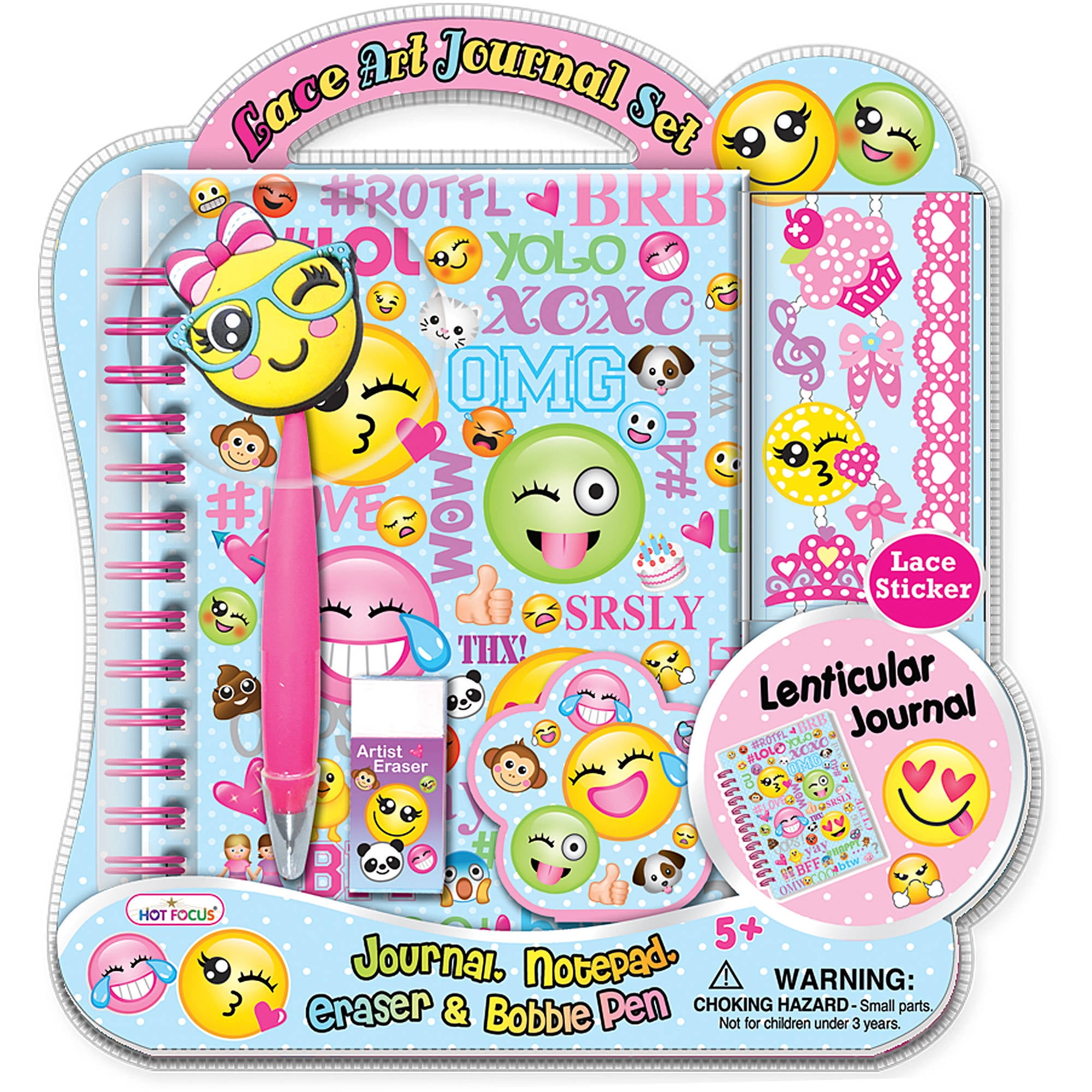 Hot Focus 3d Lace Art Journal Set With