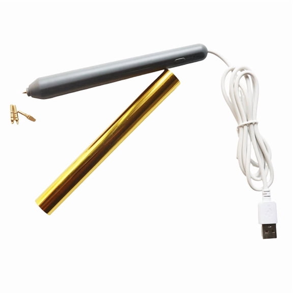 Hot Foil Embossing Pen USB-Heated, DIY Craft Tool for Art & Writing,Hot Foil Embosser for Cards, Scrapbooking, Lettering
