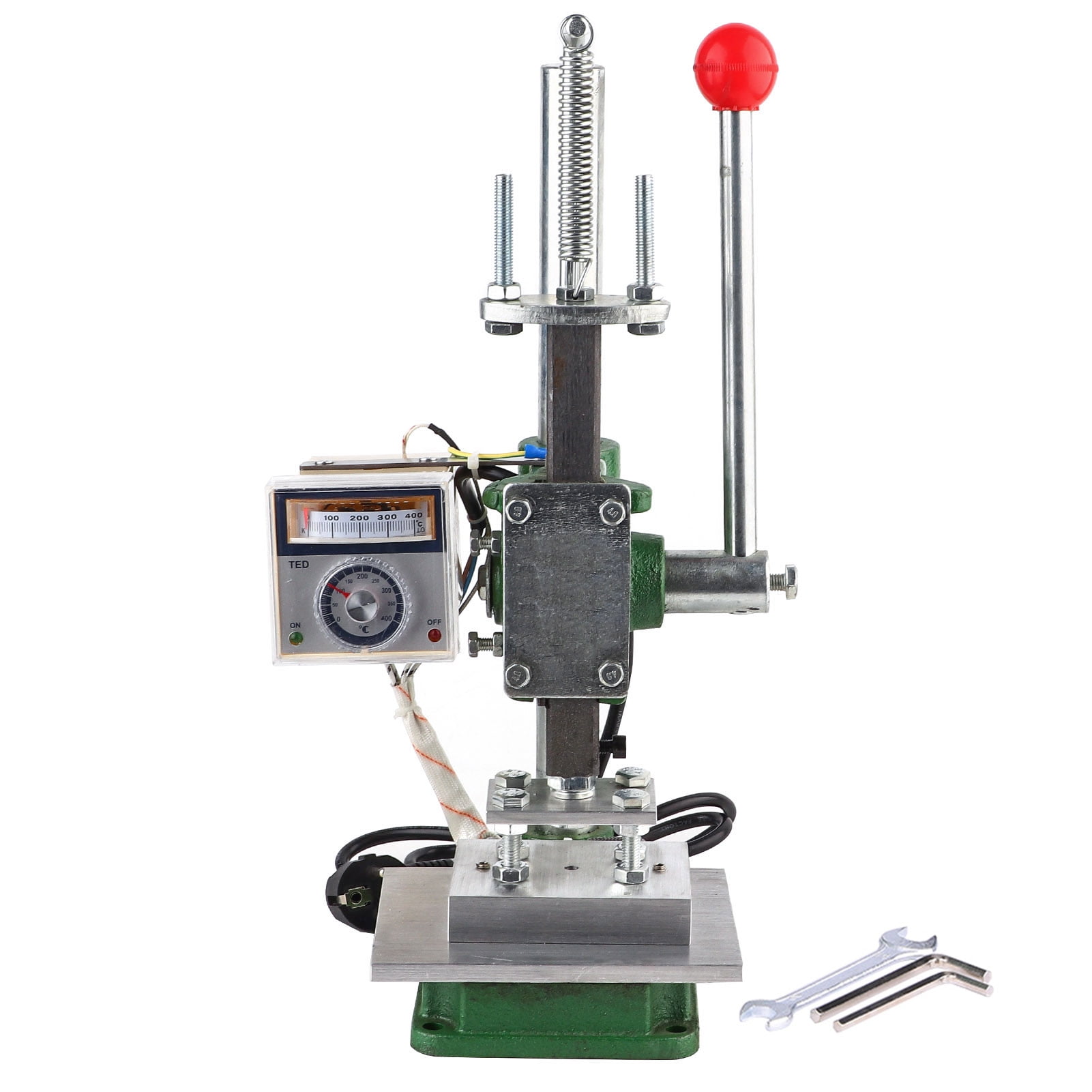 Hot Foil Stamping Machine Portable Leather Craft Pressing Manual Heat ...