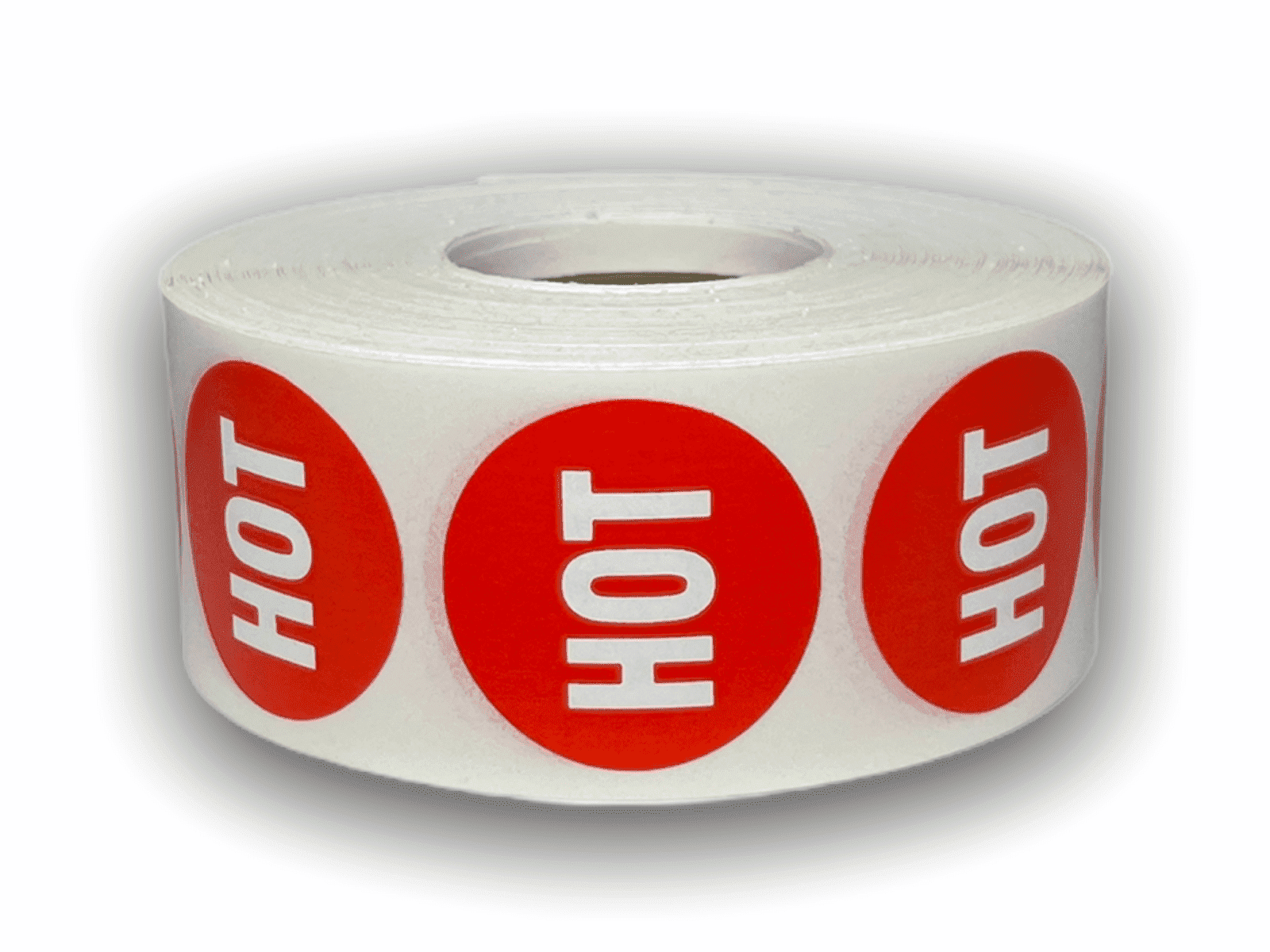 Hdr Rations Heat Sticker Hot Food Stickers | 1.125 inch (1 1/8