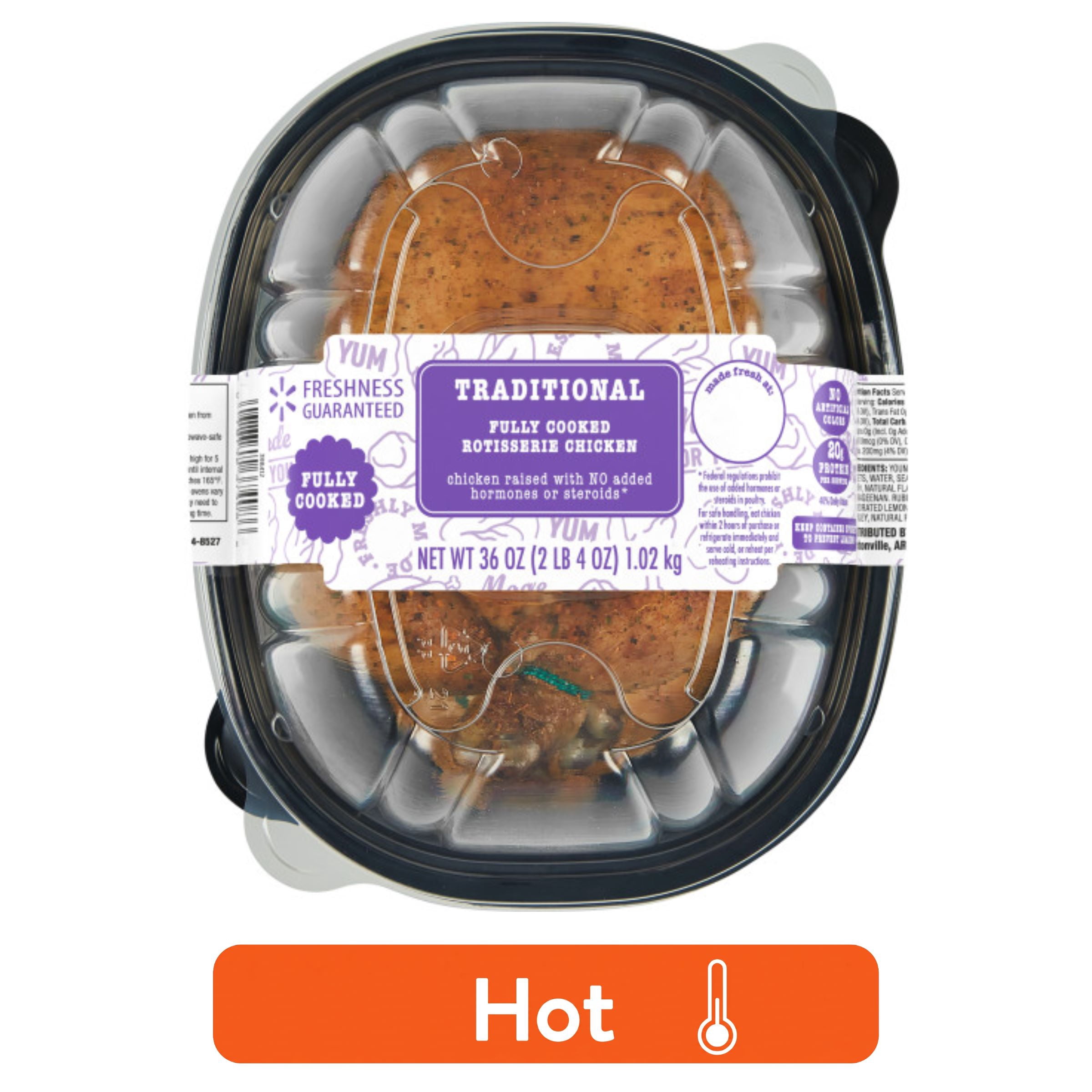 (Hot) Freshness Guaranteed Traditional Rotisserie Whole Chicken, 2.25 lb