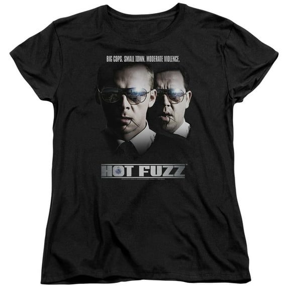 Hot Fuzz - Big Cops - Women's Short Sleeve Shirt - Large