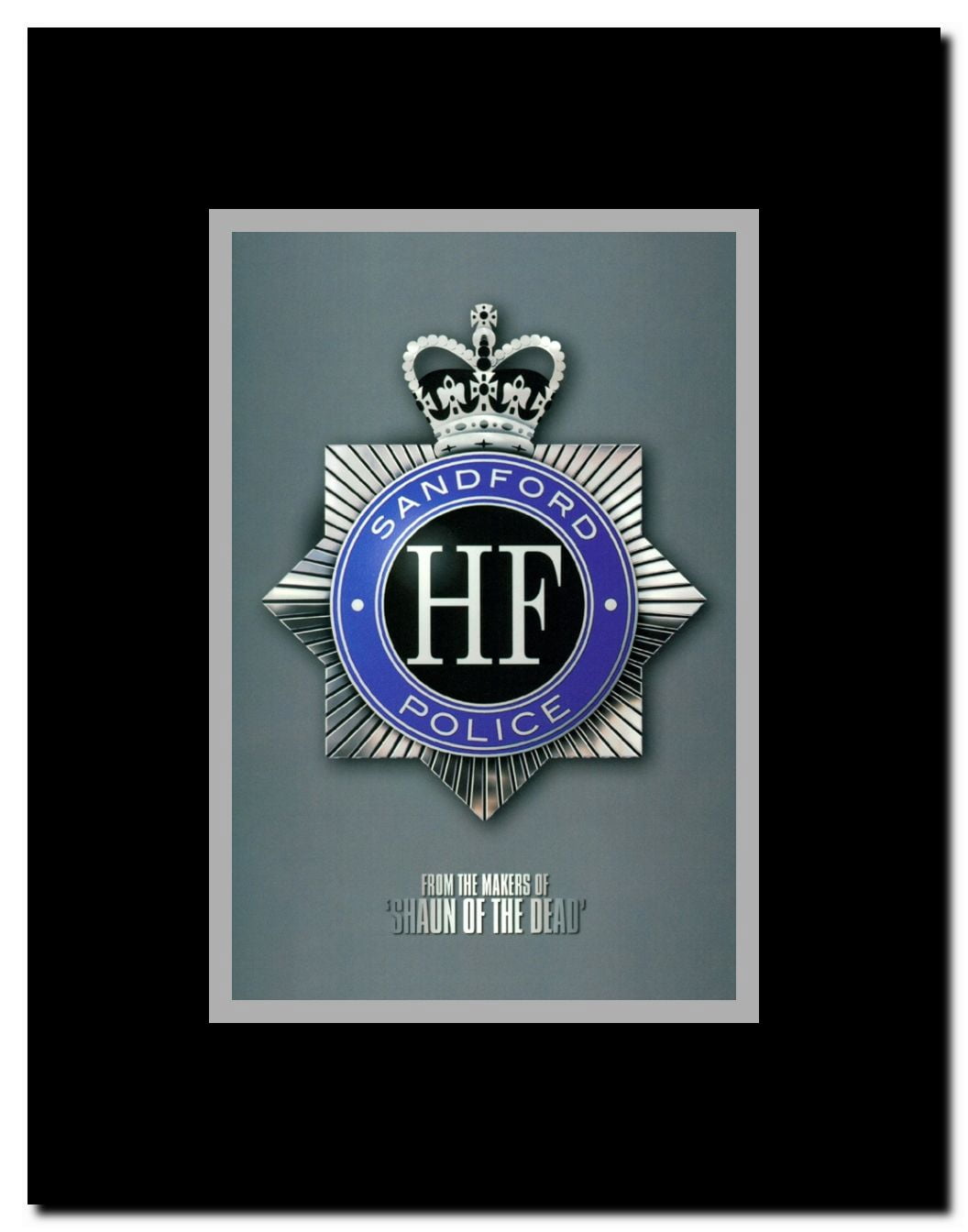 Hot Fuzz Framed Movie Poster