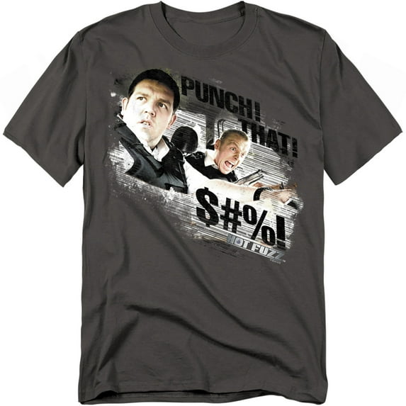 Hot Fuzz T-Shirt Punch That Unisex Graphic Tee For Men & Women
