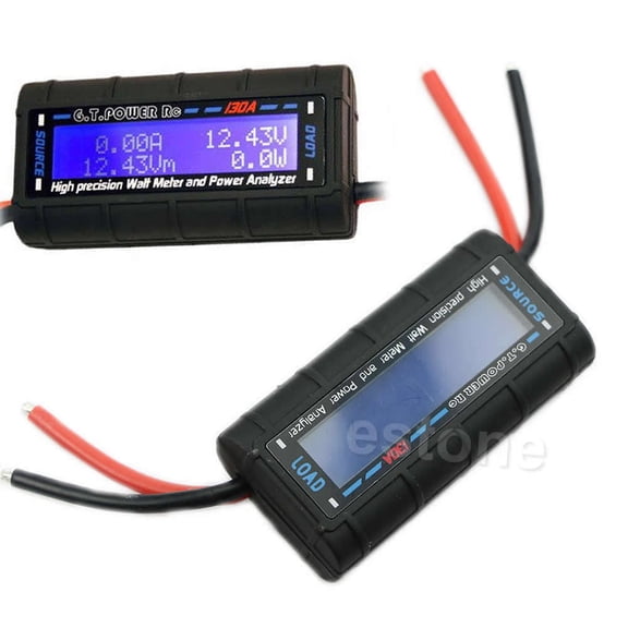 Hot G.for T.POWER RC LCD 60V 130A Watt Meter and Power Analyzer High Precision
