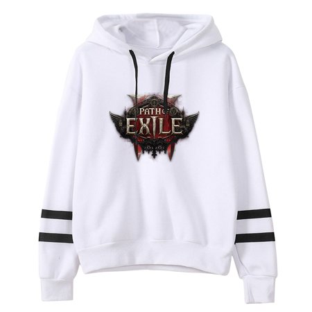 Hot Game Path Of Exile 2 Merch Hoodies Pocketless Parallel Bars Sleeve Sweatshirt Woman Man Clothes