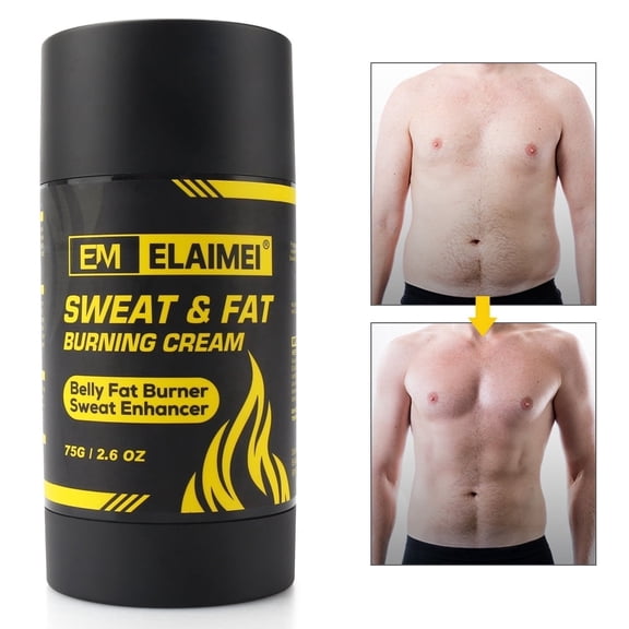 Hot Gel Cream Stick,Skin Tightening Cream for Stomach Fat and Cellulite,Sweat Cream for Better Workout Results - 75G