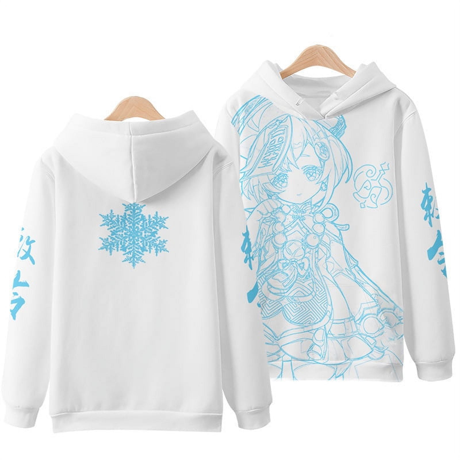 Hot Genshin Impact Anime Game Yoimiya Klee 3d Printed Hoodie Men Women