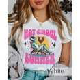 thumbnail image 1 of Hot Ghoul Summer T-Shirt Fear Girl Summer Funny Beach Halloween Women Skeleton Shirt, 1 of 5