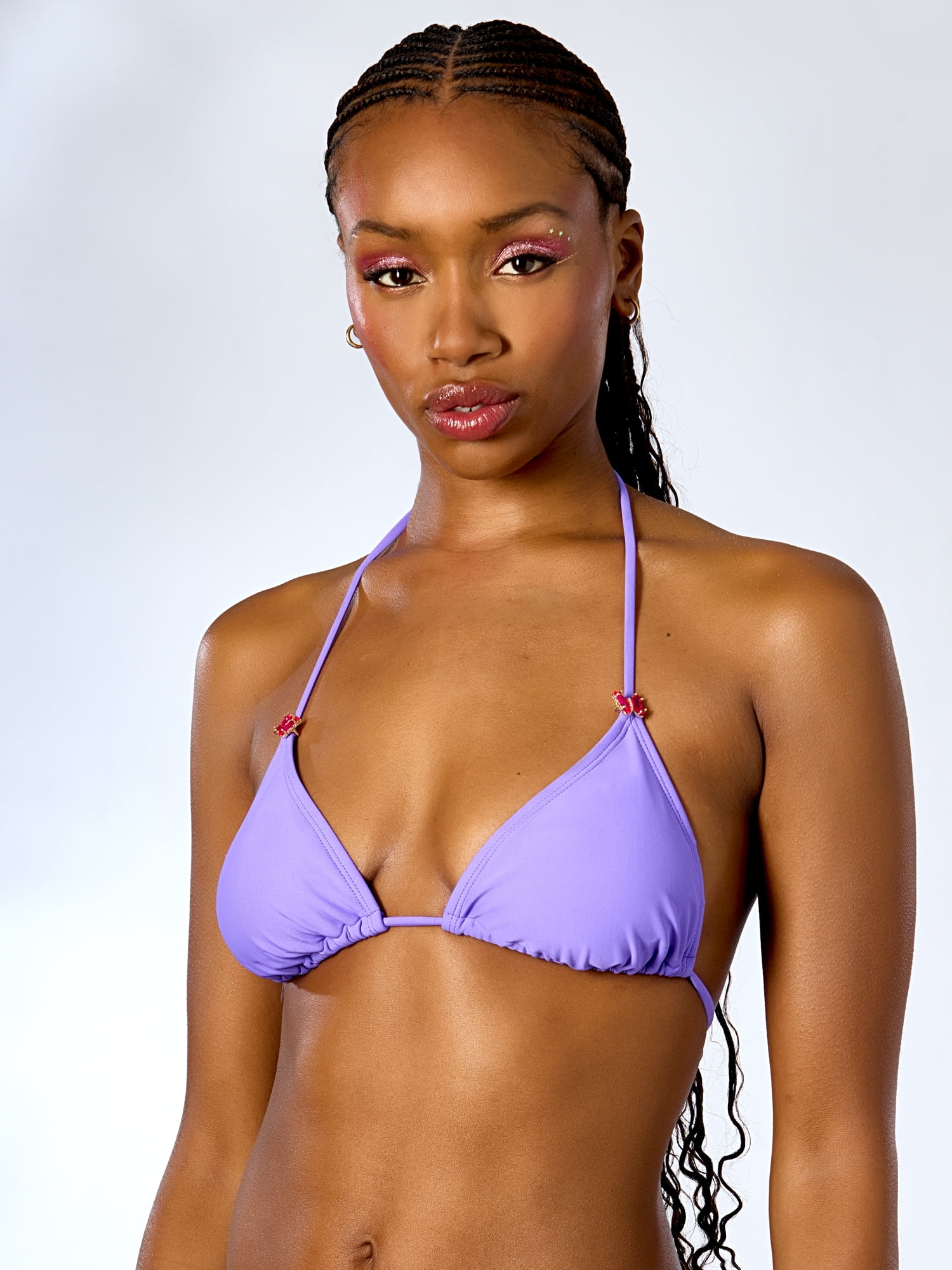 Hot Girl Summer by Megan Thee Stallion Women's Butterfly Kini Bikini Top, Sizes XS-XXL