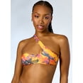 thumbnail image 1 of Hot Girl Summer by Megan Thee Stallion Women's Sunset Butterfly Bikini Top, Sizes XS-XXL, 1 of 5