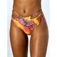 thumbnail image 1 of Hot Girl Summer by Megan Thee Stallion Women's Sunset Butterfly Bikini Bottoms, Sizes XS-XXL, 1 of 5