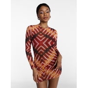Hot Girl Summer by Megan Thee Stallion Women's and Women's Plus Thee Mesh Coverup Dress, Sizes XS-3X