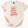 thumbnail image 1 of Hot Girls Read Books Library Card T-Shirt, 1 of 4